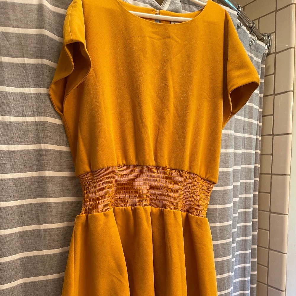 Habitual girls goldenrod dress